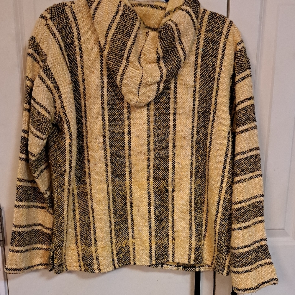 Oland Men's Black and Tan Crewneck Sweater - Picture 3 of 3